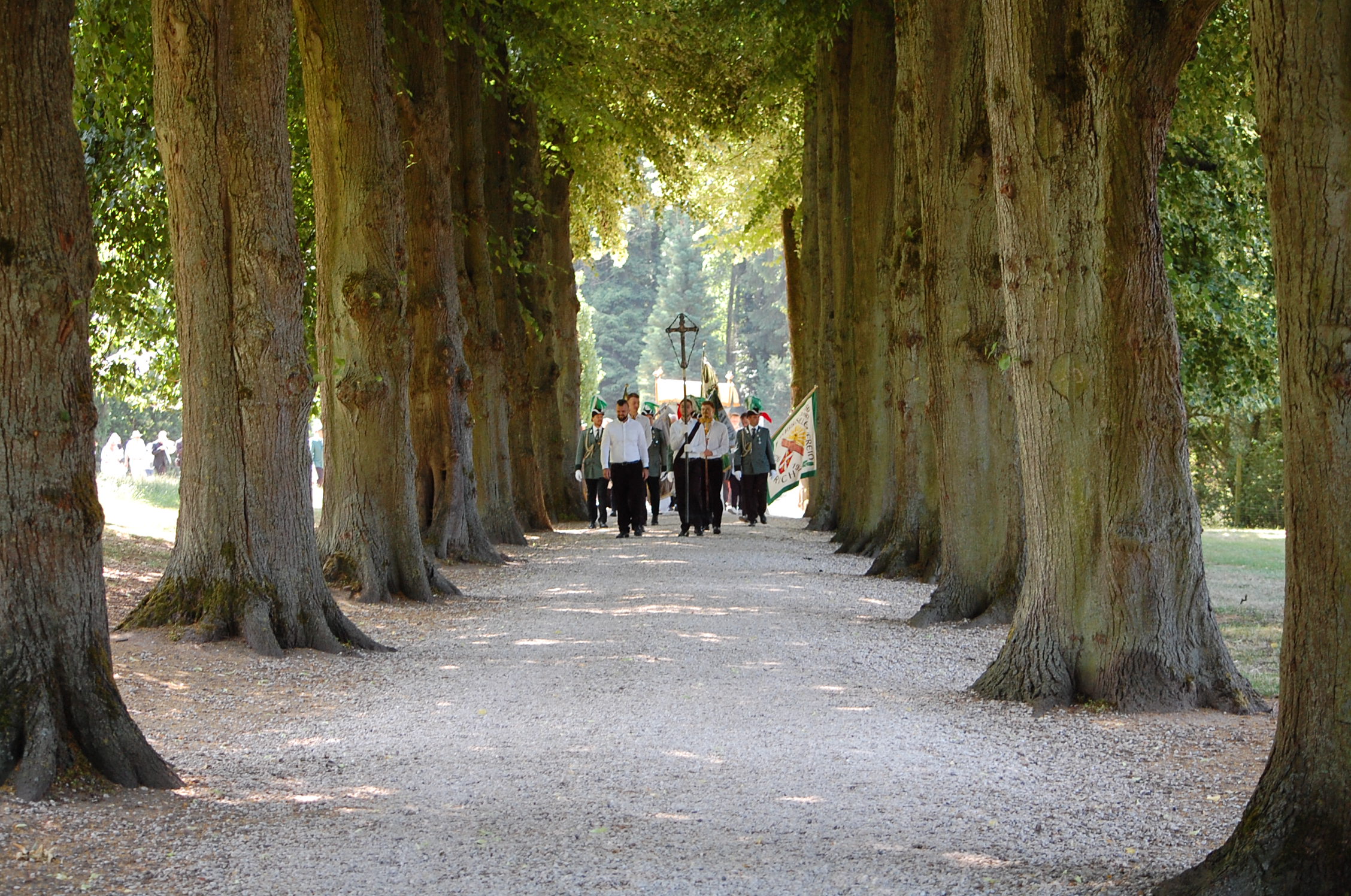 Fronleichnamsprozession | Schloss Rurich